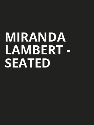 Miranda Lambert - Seated at Eventim Hammersmith Apollo